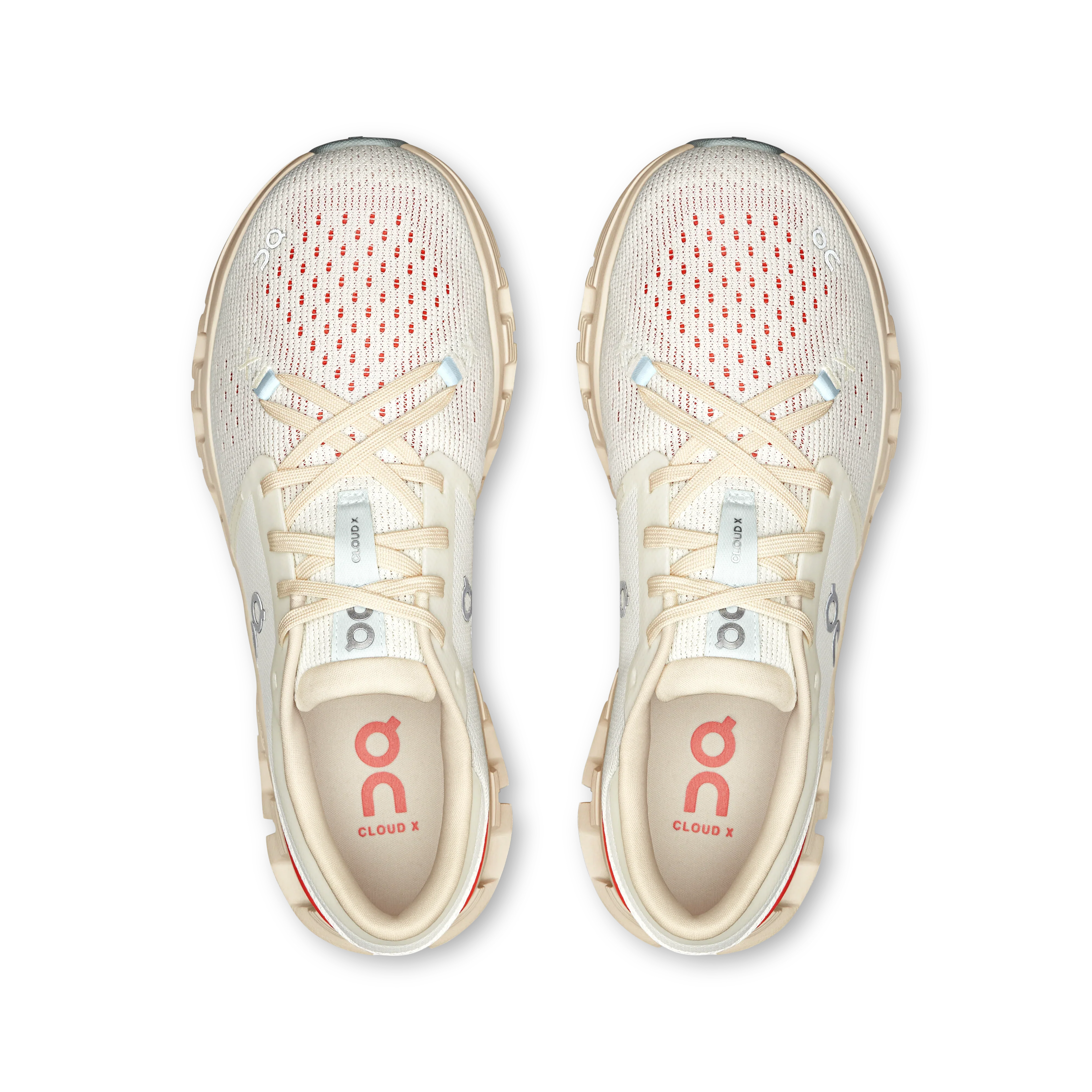 Cloud X 4 - Ivory | Salmon